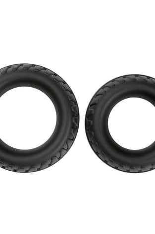 Cloud 9 Pro Rings Liquid Silicone Tires 2 Pack - Black WTC914