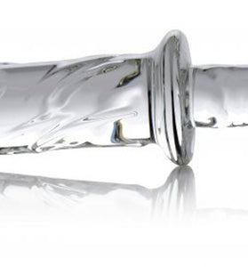 Brutus Glass Dildo Thruster - Clear MS-AF178