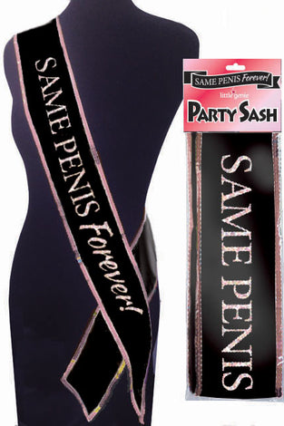 Same Penis Forever Sash LG-NVC061