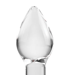 Red Heart Gem Glass Plug - Small AE-WF-0037-2