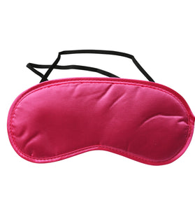 Sex and Mischief Satin Blindfold - Hot Pink SS100-04