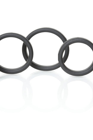 Boneyard Silicone Ring 5 Pc Kit - Black BY-0100