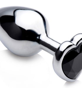 Black Heart Gem Anal Plug - Medium BTYS-AG476M