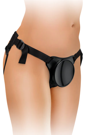 King Cock Elite Beginner's Body Dock Strap-on  Harness - Black PDBD101-23