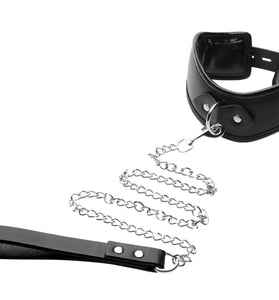 Padded Locking Posture Collar With Leash STR-AE920
