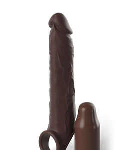 Fantasy X-Tensions Elite 7 Inch Extension With  Strap - Brown PD4157-29