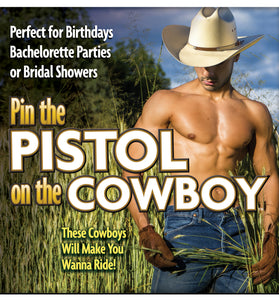 Pin the Pistol on the Cowboy LG-BG052