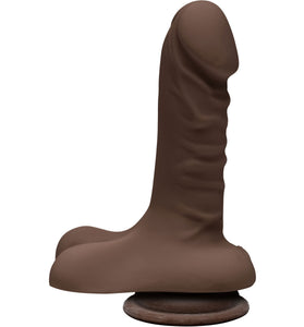 The D - Super D 6 Inch With Balls - Chocolate DJ1700-03-CD