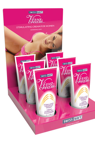 Viva Cream - 6 Count Display - 2 Oz. Tubes MD-VC2DISP