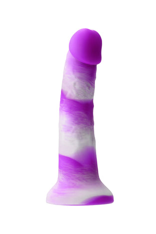 Colours - Pleasures - Yum Yum 7 In. Dildo - Purple NSN-0407-35
