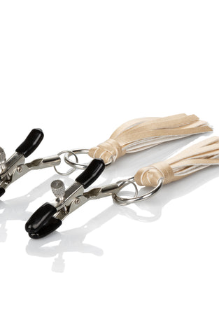 Nipple Play Playful Tassels Nipple Clamps - Gold SE2614152