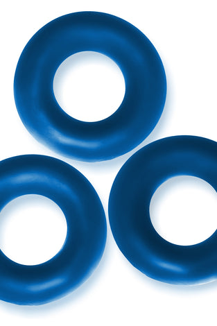 Fat Willy 3-Pack Jumbo C-Rings - Space Blue OX-3065-SPC