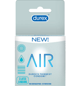 Durex Air Condom- 3 Pack PM08797