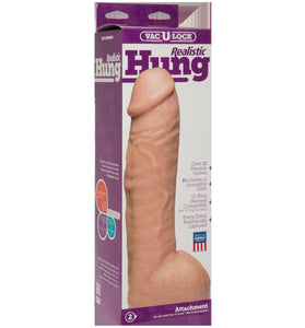 Vac-U-Lock Realistic Hung - White DJ1015-27