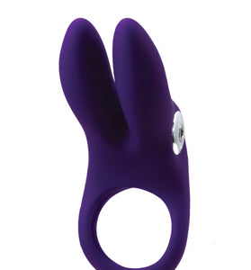 Sexy Bunny Rechargeable Ring - Deep Purple BU-0805