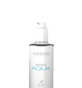 Simply Aqua Fragrance Free Lubricant - 4 Fl. Oz. WS-91104