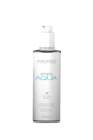 Simply Aqua Fragrance Free Lubricant - 4 Fl. Oz. WS-91104