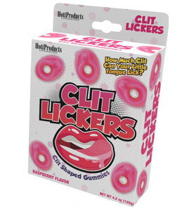 Clit Lickers Gummies Raspberry Flavors 4.2oz HTP3317