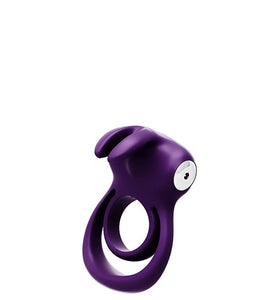 Thunder Bunny Rechargeable Dual Ring - Perfectly Purple BU-0605