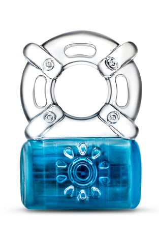 Play With Me - Pleaser Rechargeable C-Ring - Blue BL-31912