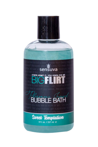 Big Flirt Pheromone Infused Bubble Bath - Sweet Temptations - 8 Fl. Oz. SEN-VL616
