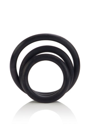 Rubber Ring 3 Piece Set - Black SE1407032