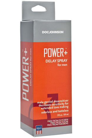 Power Plus Delay Spray for Men - 2 Fl. Oz. - Boxed DJ1311-02