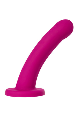 Nexus Collection - Galaxie - 7 Inch Silicone Dildo - Plum SS698-34