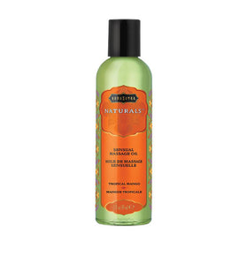 Naturals Massage Oil - Tropical Mango - 2 Fl Oz (59 ml) KS10283