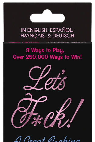 Let's F*Ck Card Game KG-BGC85