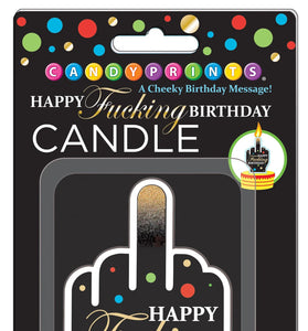 Happy Fucking Birthday Candle LG-CP1053