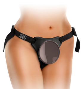 King Cock Elite Comfy Silicone Body Dock Kit -  Harness and 7 Inch Dildo - Tan PD5783-22