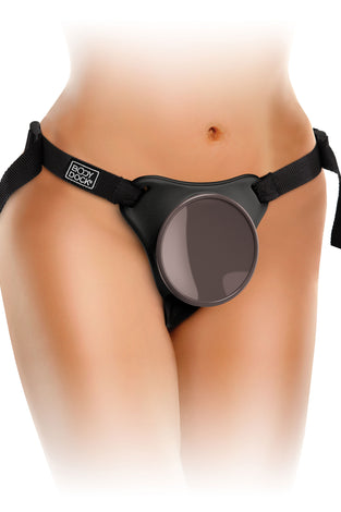 King Cock Elite Comfy Silicone Body Dock Kit -  Harness and 7 Inch Dildo - Tan PD5783-22