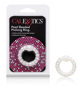 Pearl Beaded Prolong Rings - White SE1425222