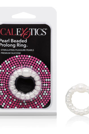 Pearl Beaded Prolong Rings - White SE1425222