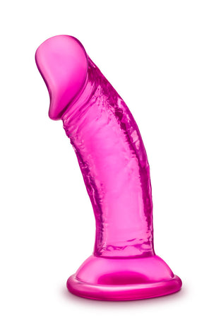 B Yours - Sweet n' Small 4 Inch Dildo With  Suction Cup - Pink BL-13620
