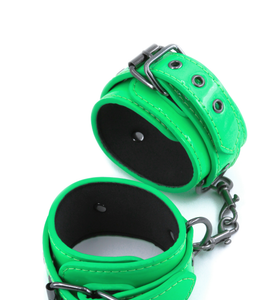 Electra Play Things - Ankle Cuffs - Green NSN-1310-38