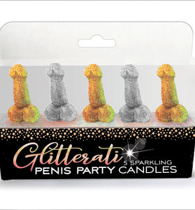 Glitterati Penis Party Candles CP-1034
