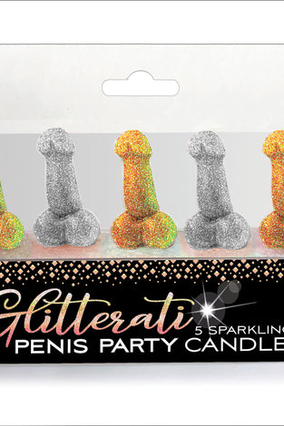 Glitterati Penis Party Candles CP-1034