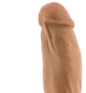 Dr. Skin Silicone - Dr. Samuel - 7 Inch Dildo With Suction Cup - Mocha BL-16737