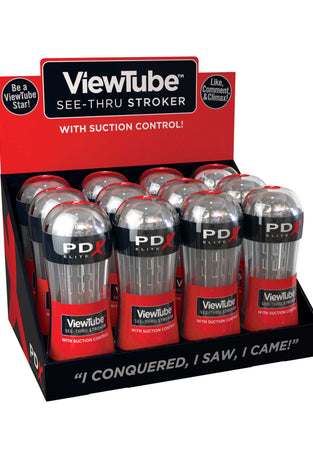 Viewtube Stroker Display - 12 Count PDRD542-99