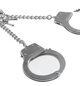 Sex and Mischief Ring Metal Handcuffs SS099-14
