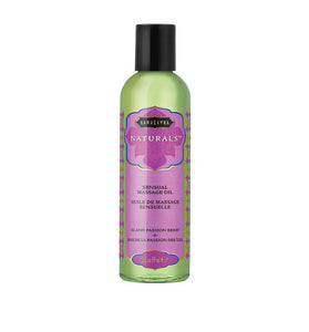 Naturals Massage Oil - Island Passion Berry - 2 Fl Oz (59 ml) KS10281