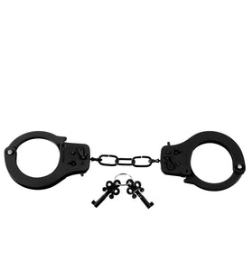Fetish Fantasy Series Designer Metal  Handcuffs - Black PD3801-23