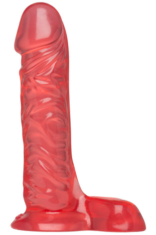 Crystal Jellies 7 Inch Ballsy Supercock - Pink DJ0288-01