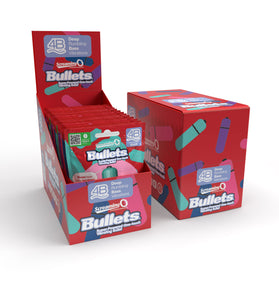 Screaming O 4b - Bullet - Super Powered One Touch  Vibrating Bullet - Display - Assorted SO-4BBUL-AST