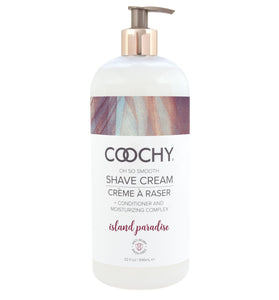 Coochy Shave Cream Island Paradise 32 Oz COO1005-32