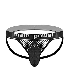Cock Pit Net Cock Ring Jock - L/ XL - Black MP-346260BKLX