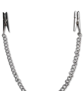 Fetish Fantasy Series Nipple Chain Clips - Silver PD3607-26