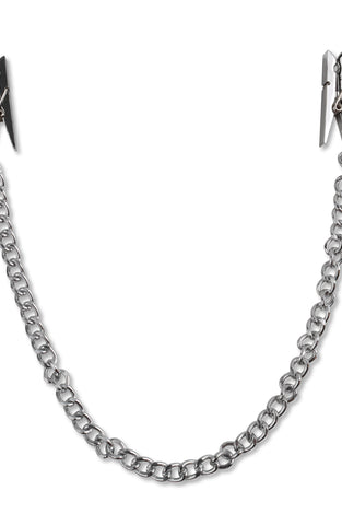 Fetish Fantasy Series Nipple Chain Clips - Silver PD3607-26